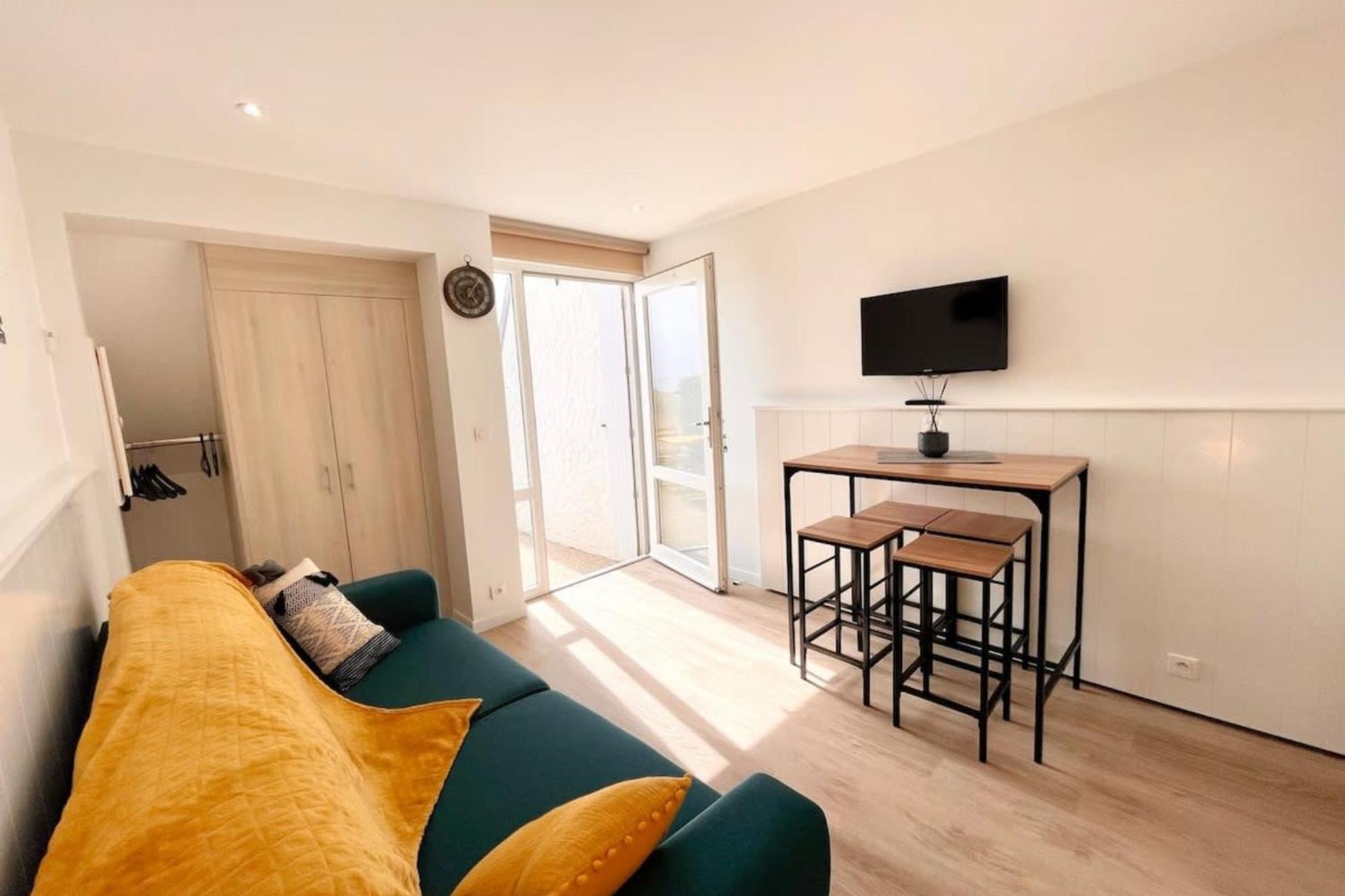 Maisonnette De Charme Refaite A Neuf Vue Mer Guidel Luaran gambar