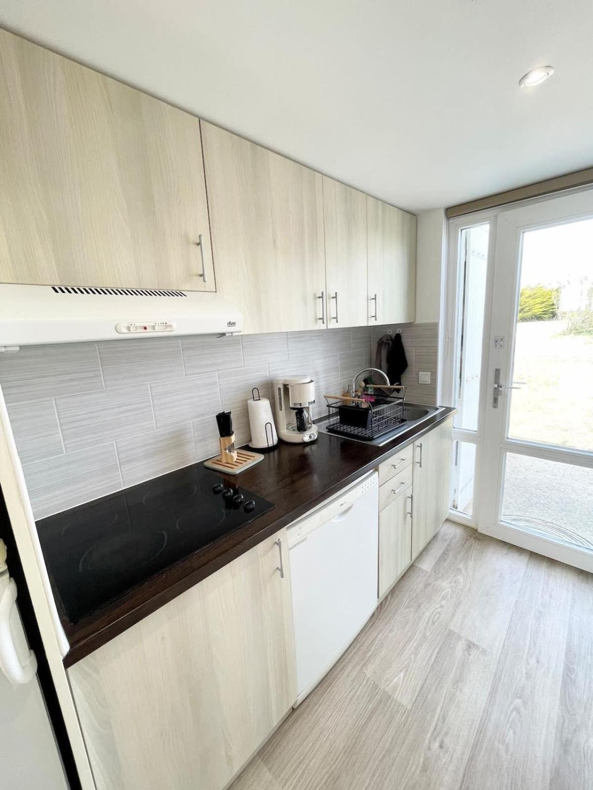 Maisonnette De Charme Refaite A Neuf Vue Mer Guidel Luaran gambar